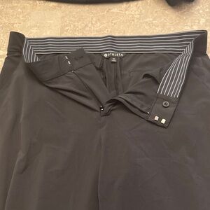 Athleta Charcoal Gray Trousers